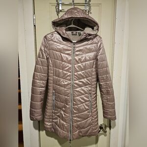 New Balance Women's Fleece Lined Puffer Jacket Size S Lilac